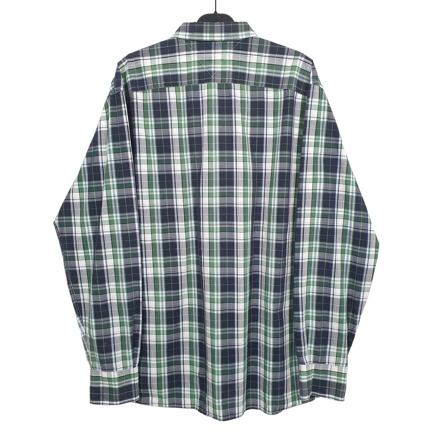 Tommy Hilfiger Long Sleeve Regular Fit Check Shirt Green