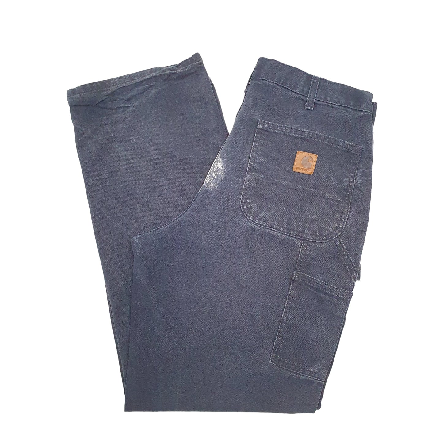 Mens Black Carhartt  Carpenter Trousers