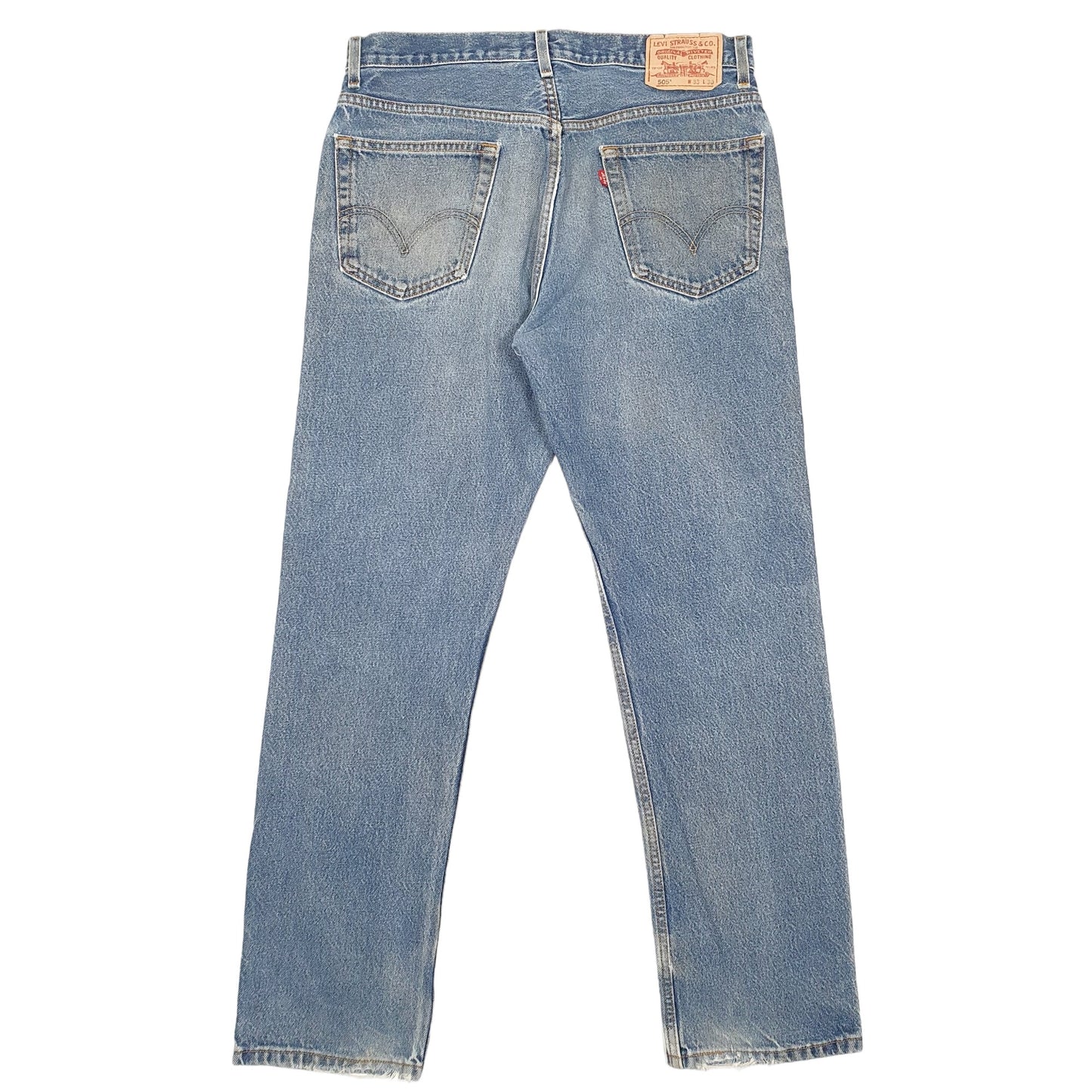 Mens Blue Levis  505 JeansW33 L30