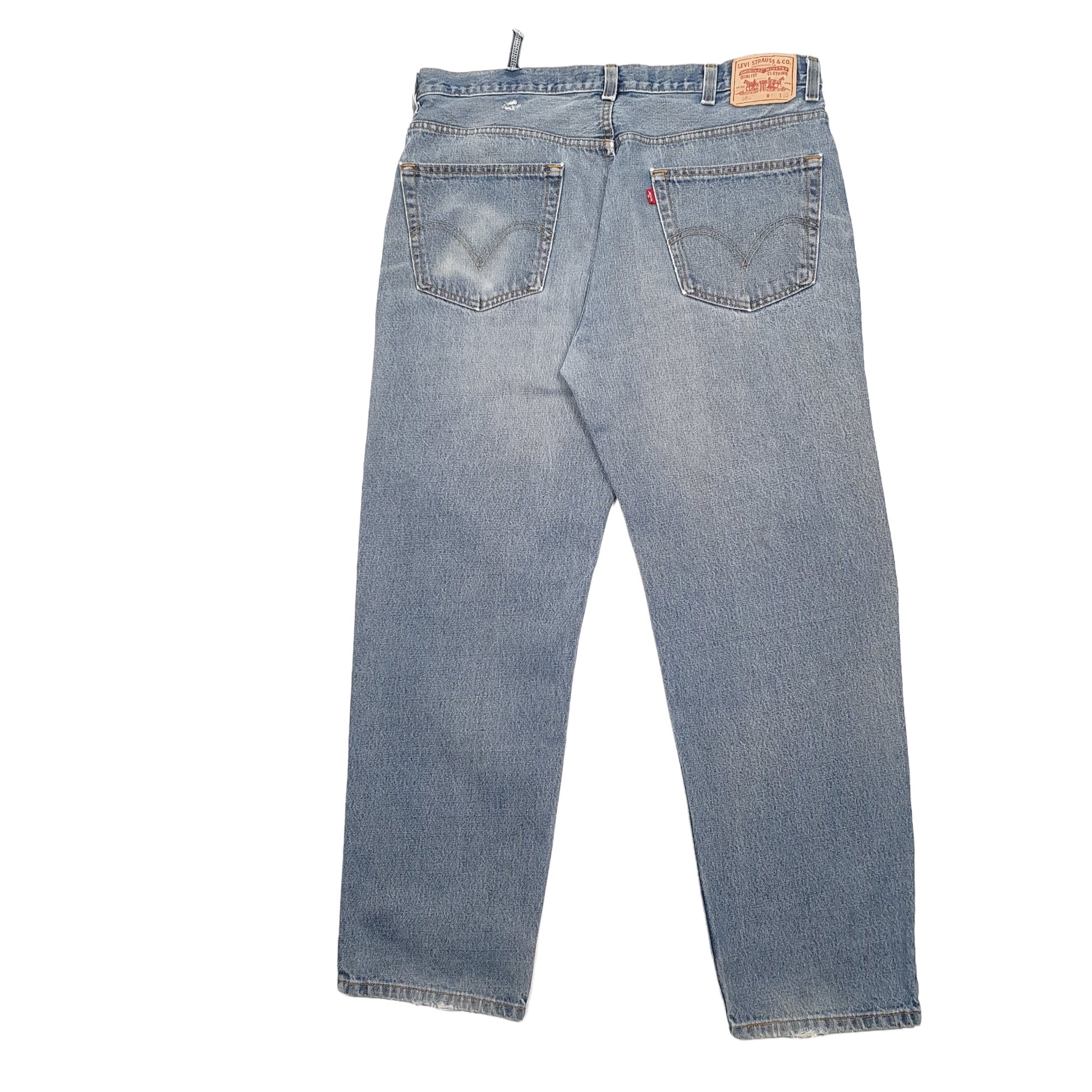 Levis 550 Relaxed Fit Jeans W40 L32 Blue