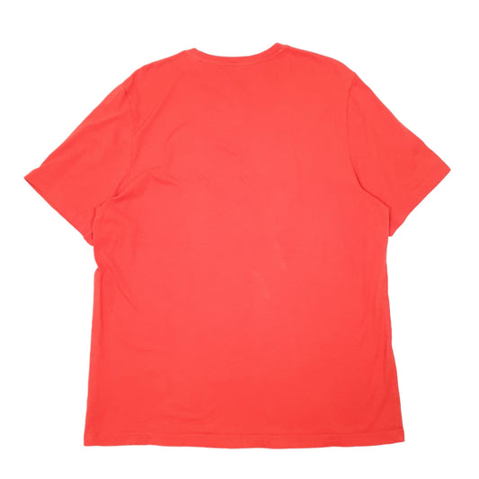 Reebok Short Sleeve T Shirt Red