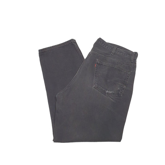 Levis 550 Relaxed Fit Jeans W42 L31 Black