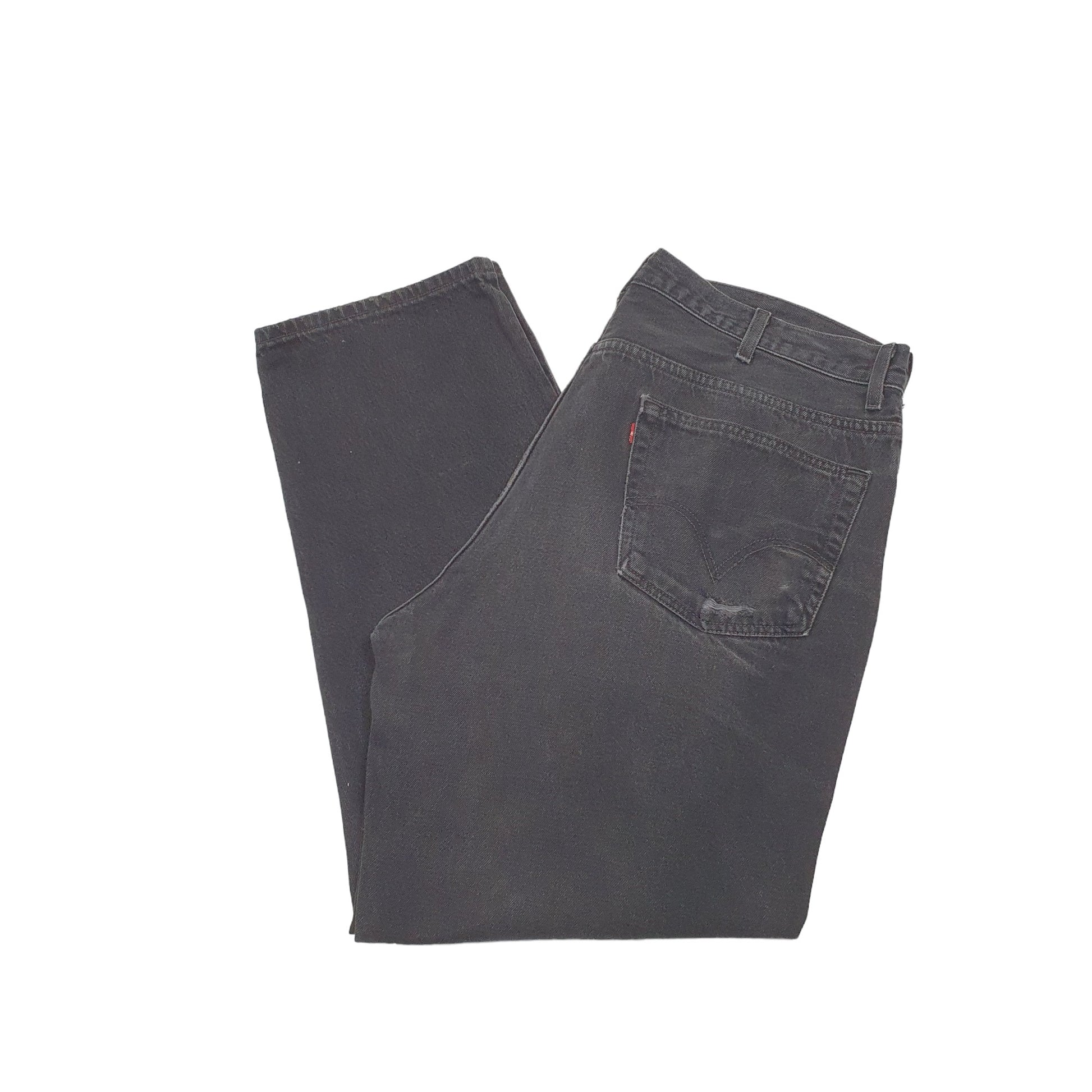 Levis 550 Relaxed Fit Jeans W42 L31 Black