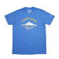 Mens Blue Columbia Sportswear  Short Sleeve T Shirt