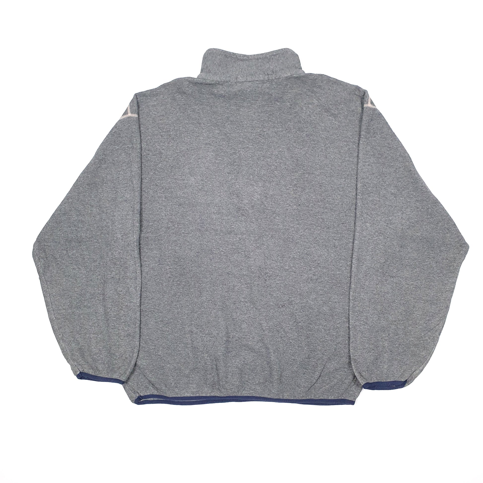 Nautica Competition Spellout Quarter Zip Fleece XL Grey