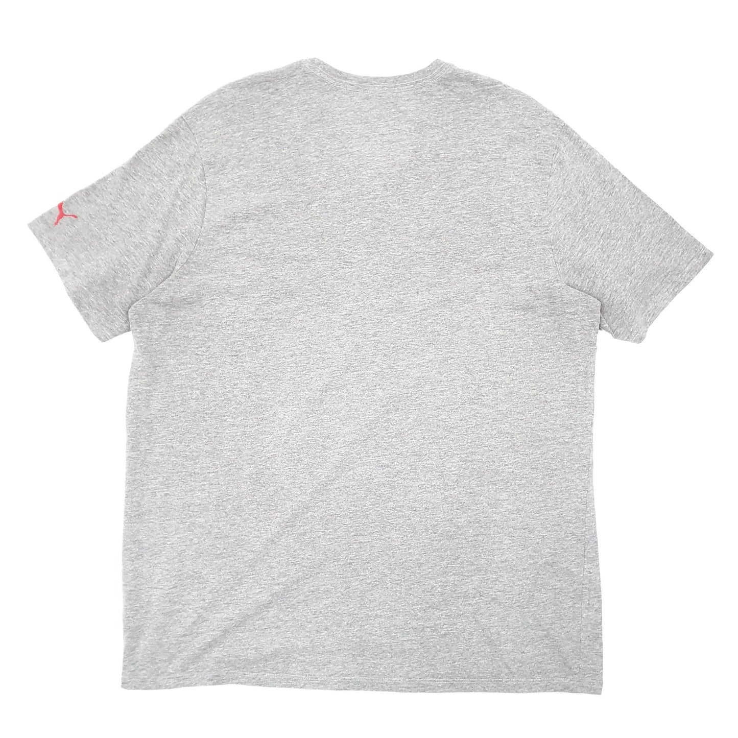 Puma Short Sleeve T Shirt Grey