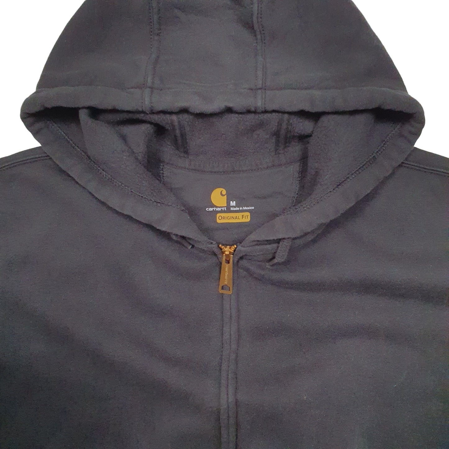 Mens Black Carhartt Rain Defender Full Zip Jumper