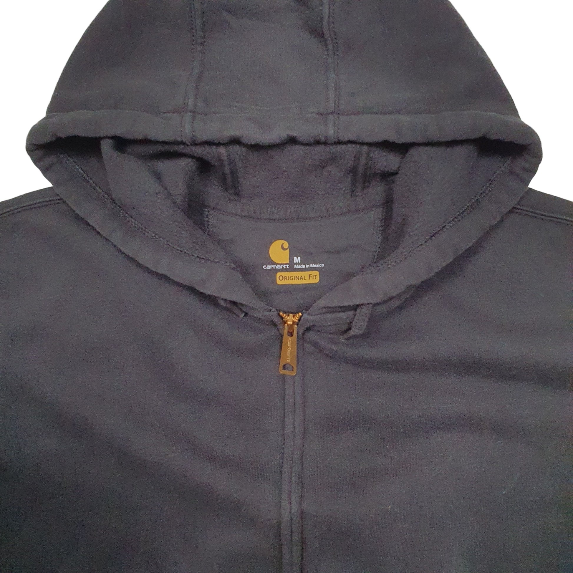 Mens Black Carhartt Rain Defender Full Zip Jumper