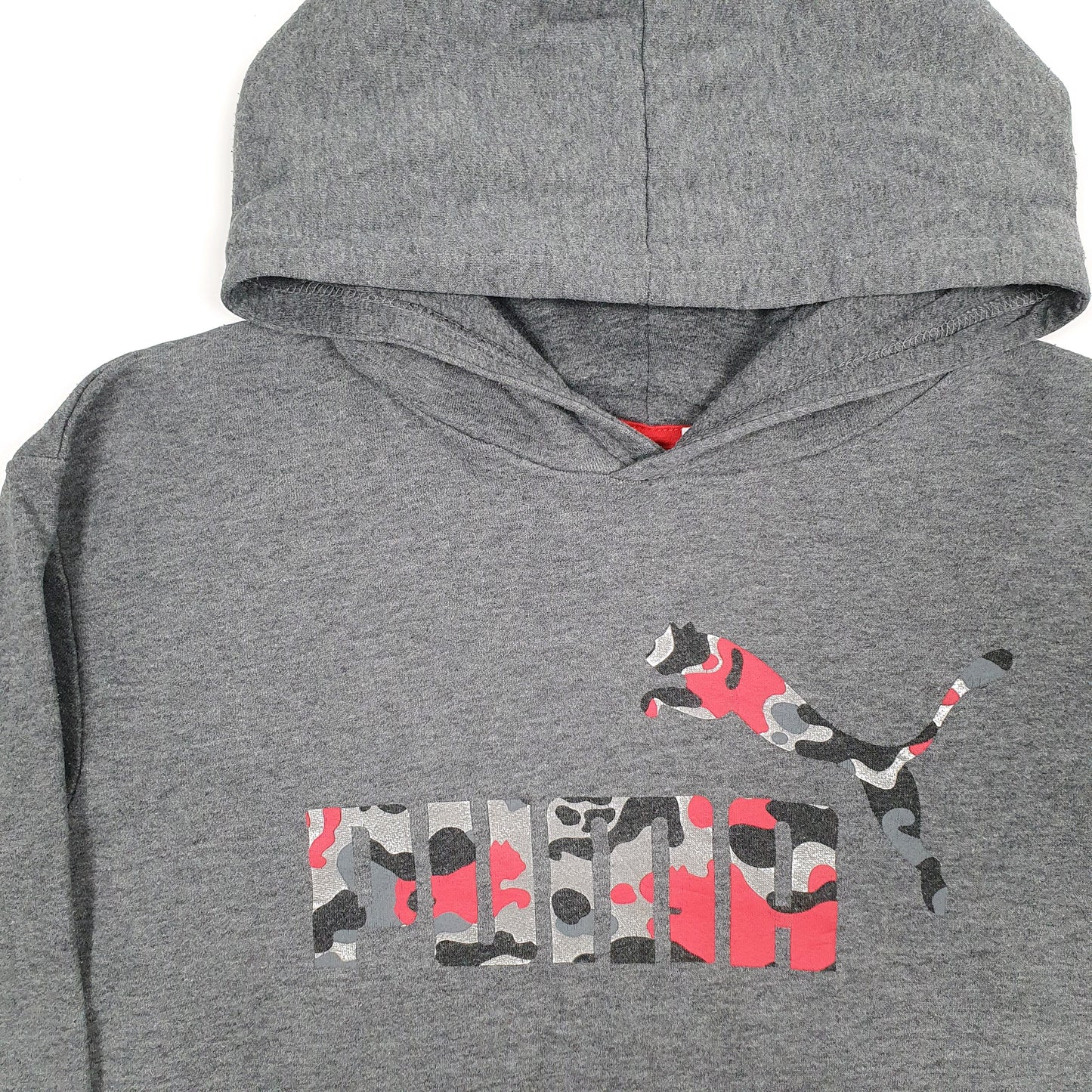 Mens Grey Puma  Hoodie Jumper