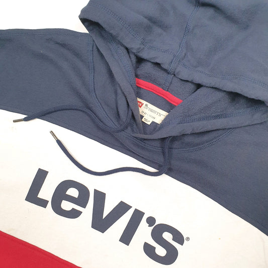 Levis Spellout Hoodie XXL Red