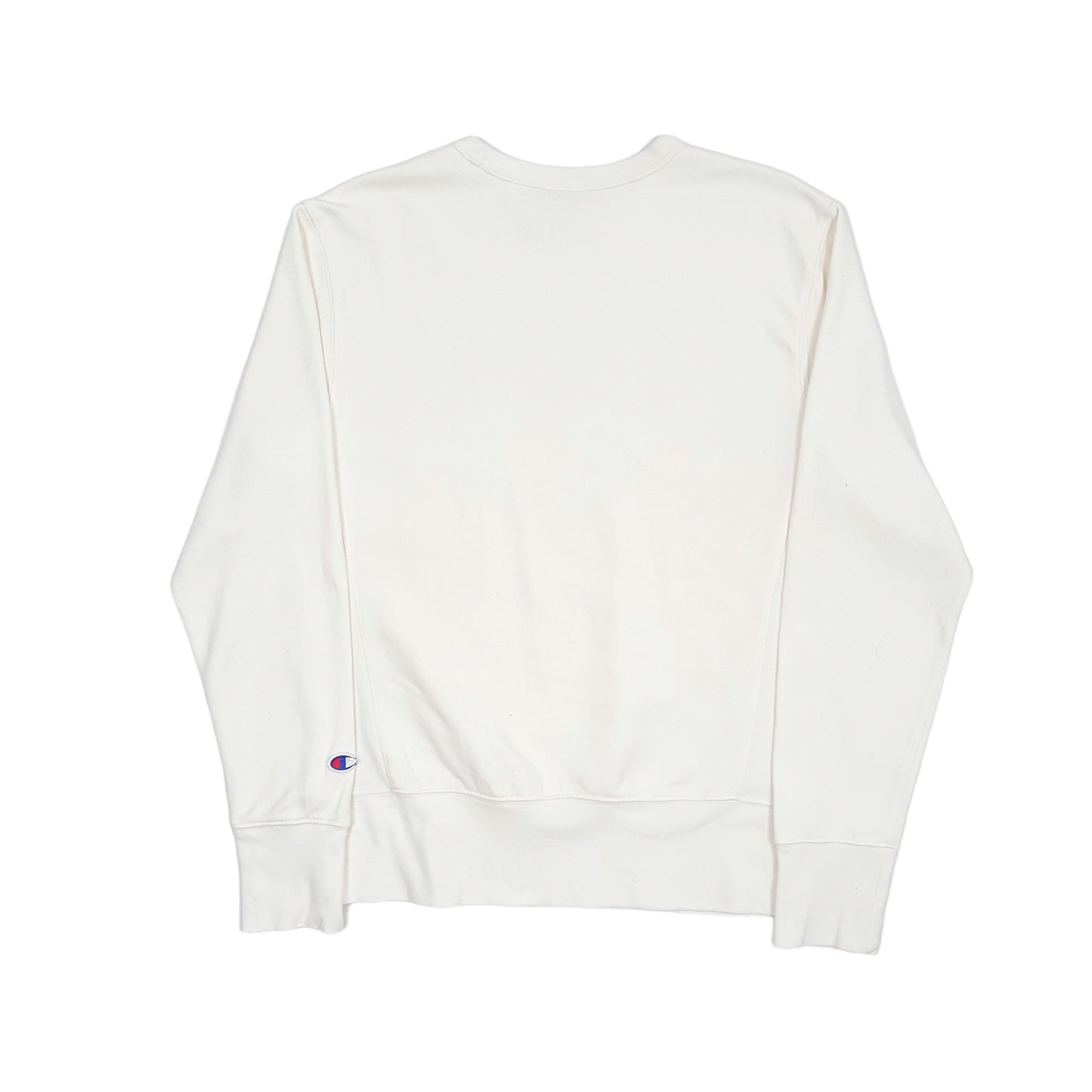 Mens Cream Champion USA College Syracuse Orange Sweatshirt Jumper