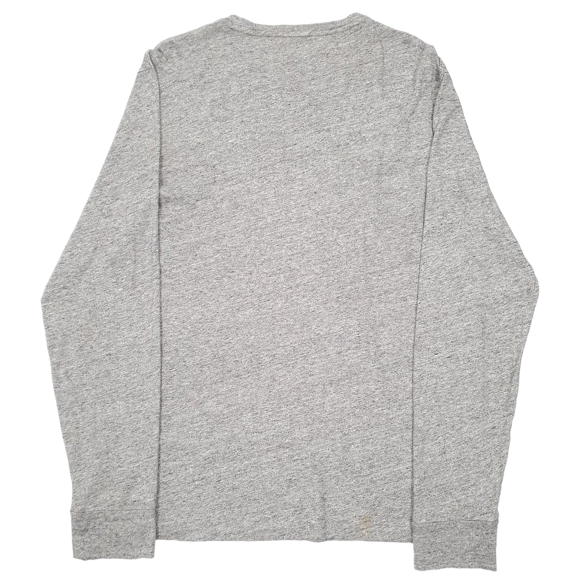Mens Grey Polo Ralph Lauren  Long Sleeve T Shirt