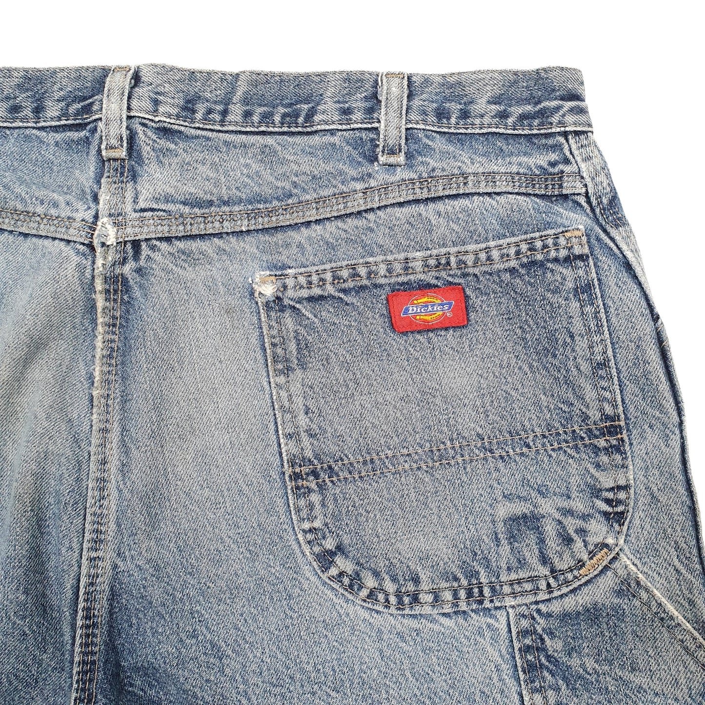 Mens Blue Dickies  Denim Shorts