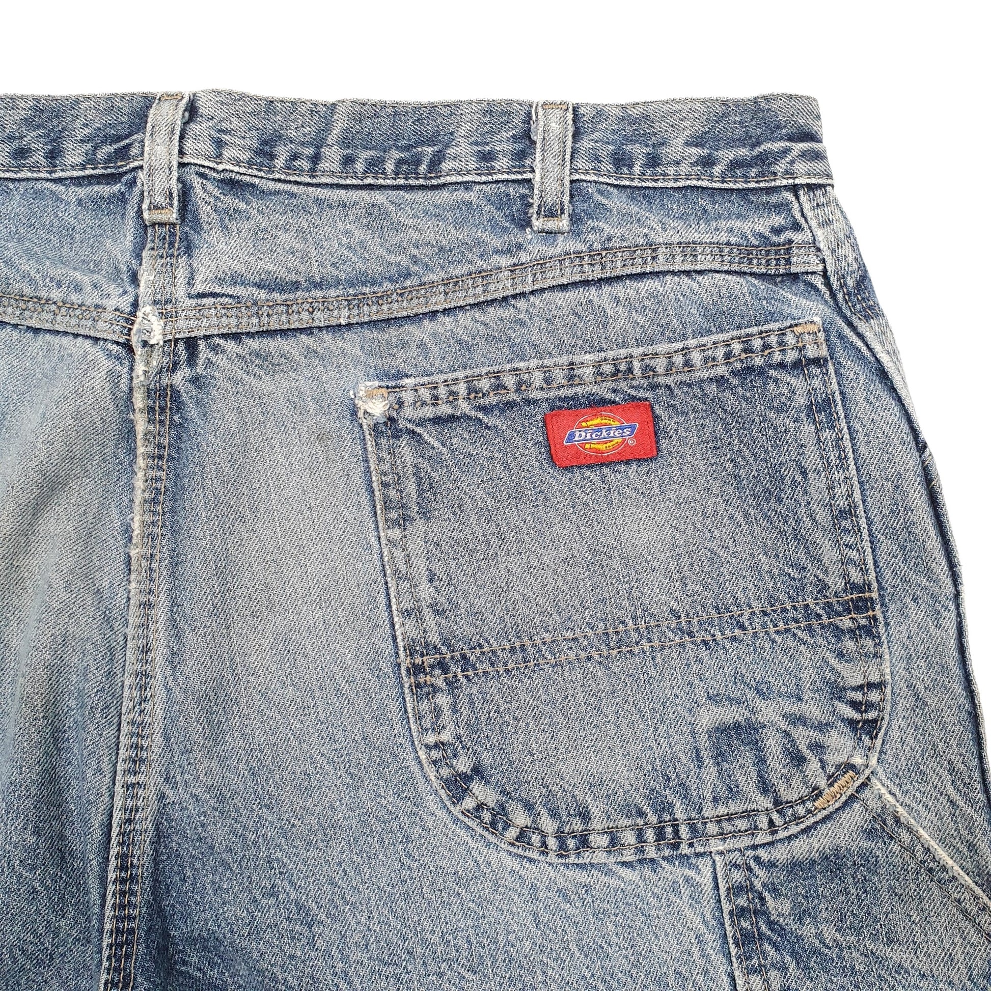 Mens Blue Dickies  Denim Shorts