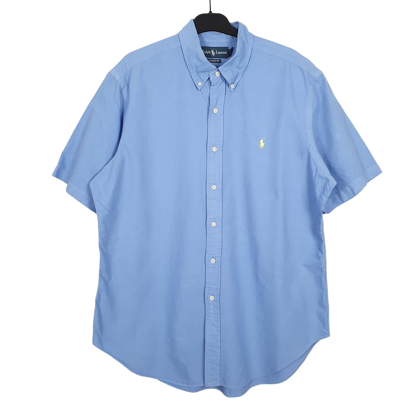 Ralph Lauren Short Sleeve Classic Fit Shirt Blue