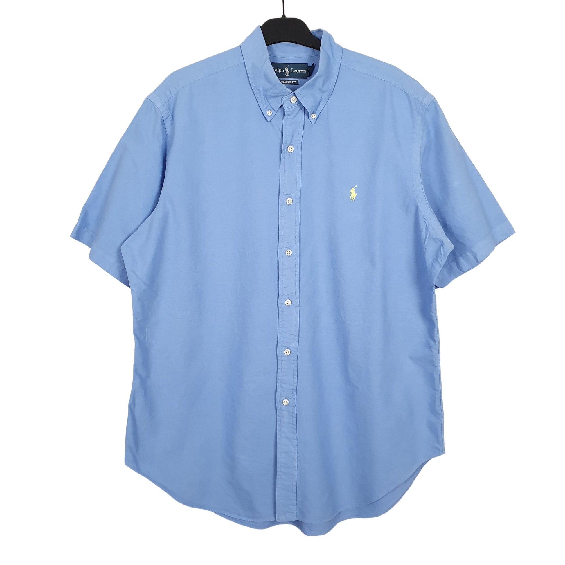 Ralph Lauren Short Sleeve Classic Fit Shirt Blue