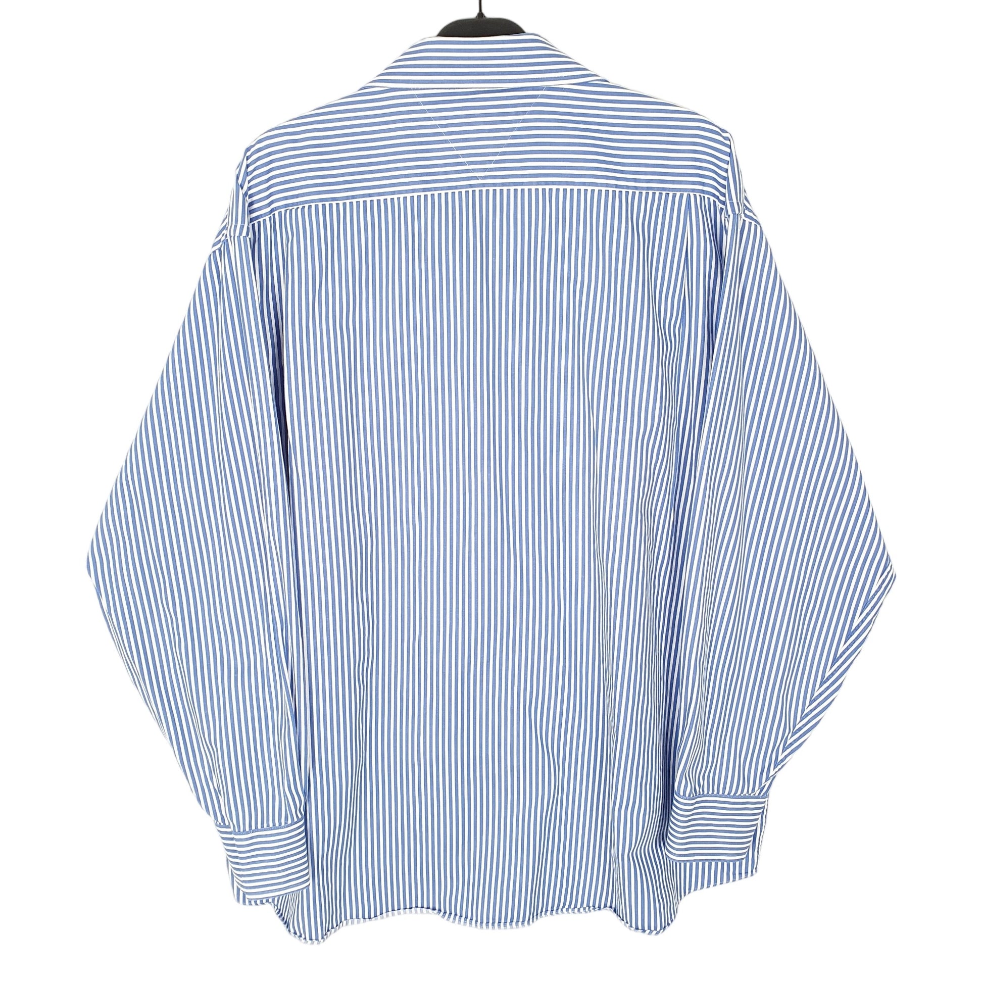 Tommy Hilfiger Long Sleeve Regular Fit Striped Shirt Blue