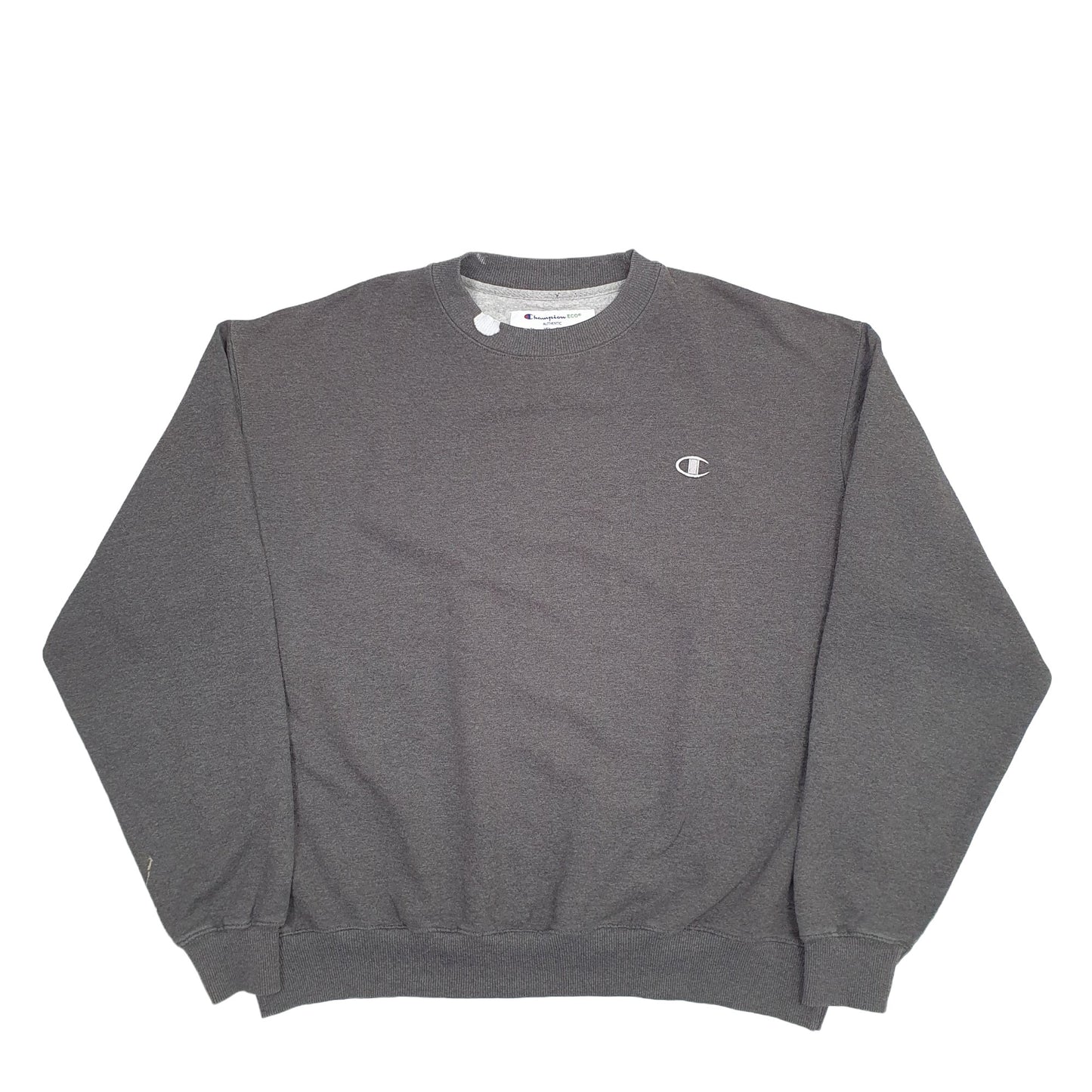 Mens Grey Champion  Crewneck Jumper