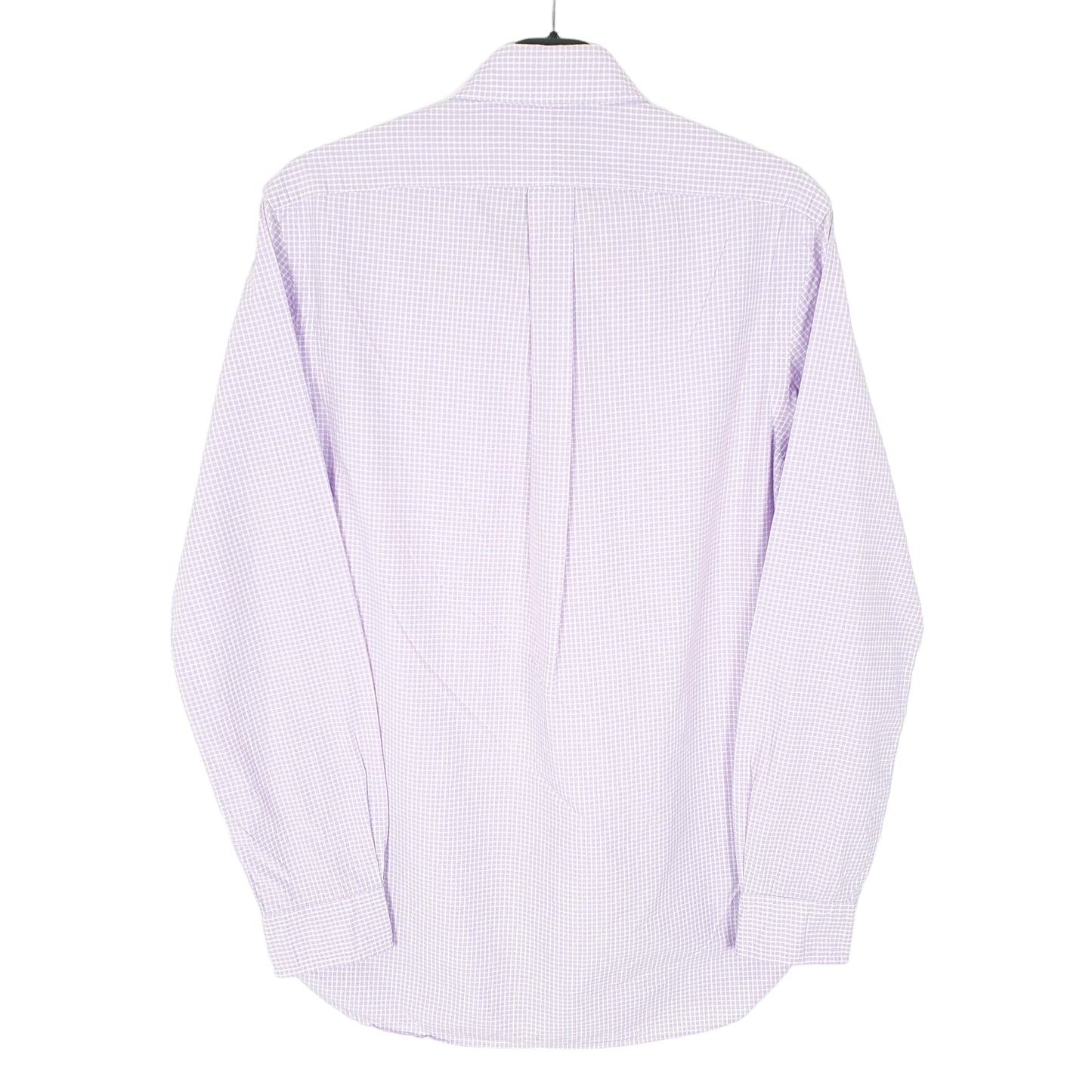 Ralph Lauren Long Sleeve Regular Fit Gingham Shirt Lilac