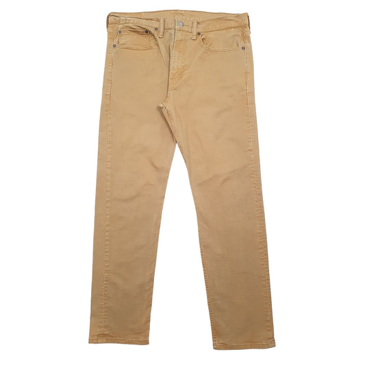 Levis 502 Regular Fit Jeans W34 L30 Brown