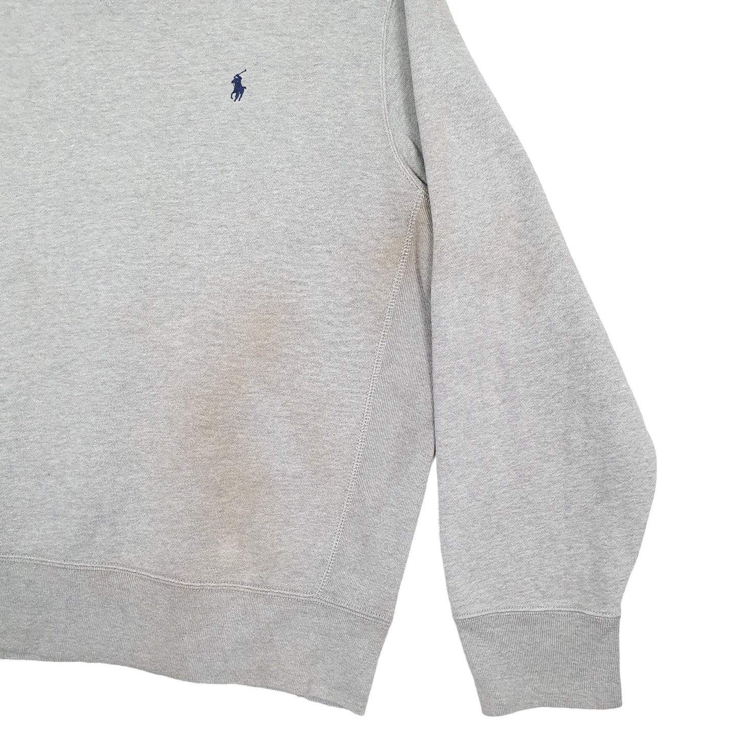 Mens Grey Polo Ralph Lauren  Crewneck Jumper