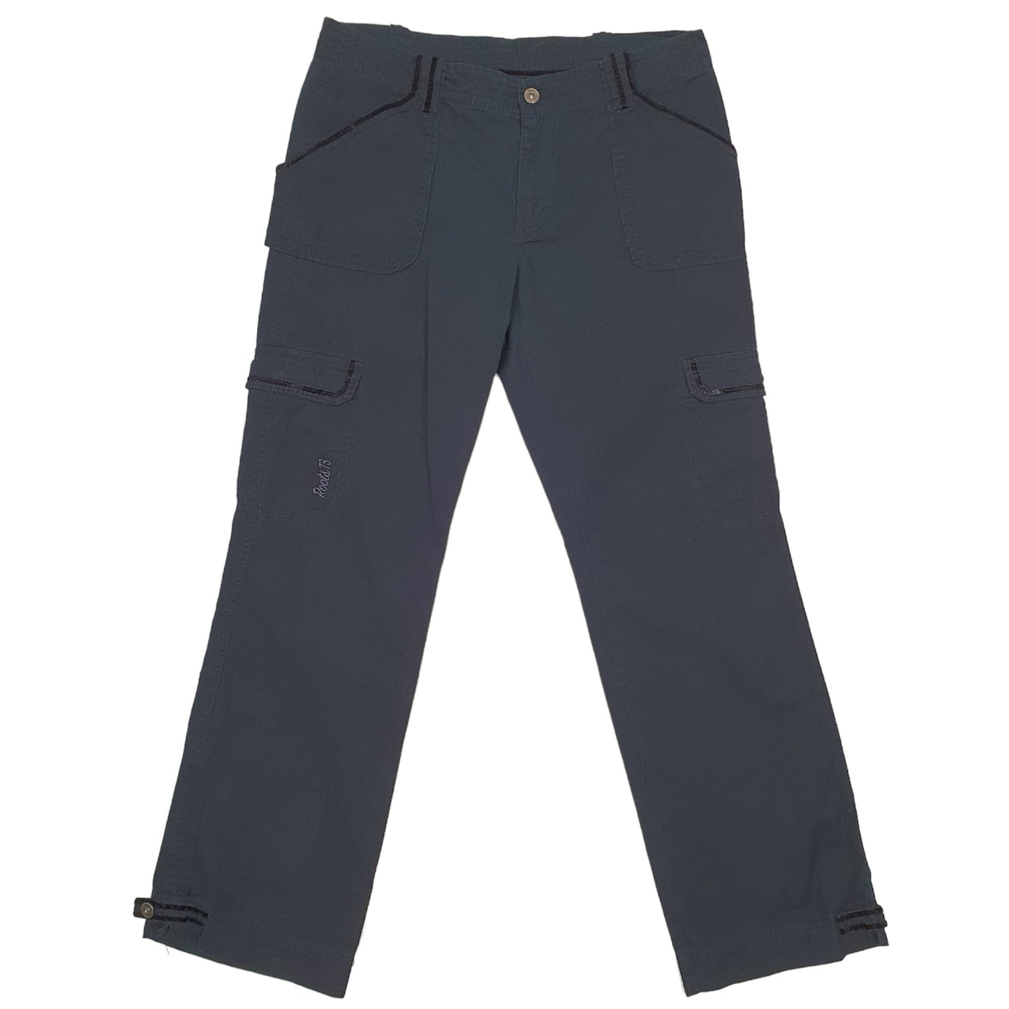 Womens Navy Roots 73 Combat Pants Cargo Trousers