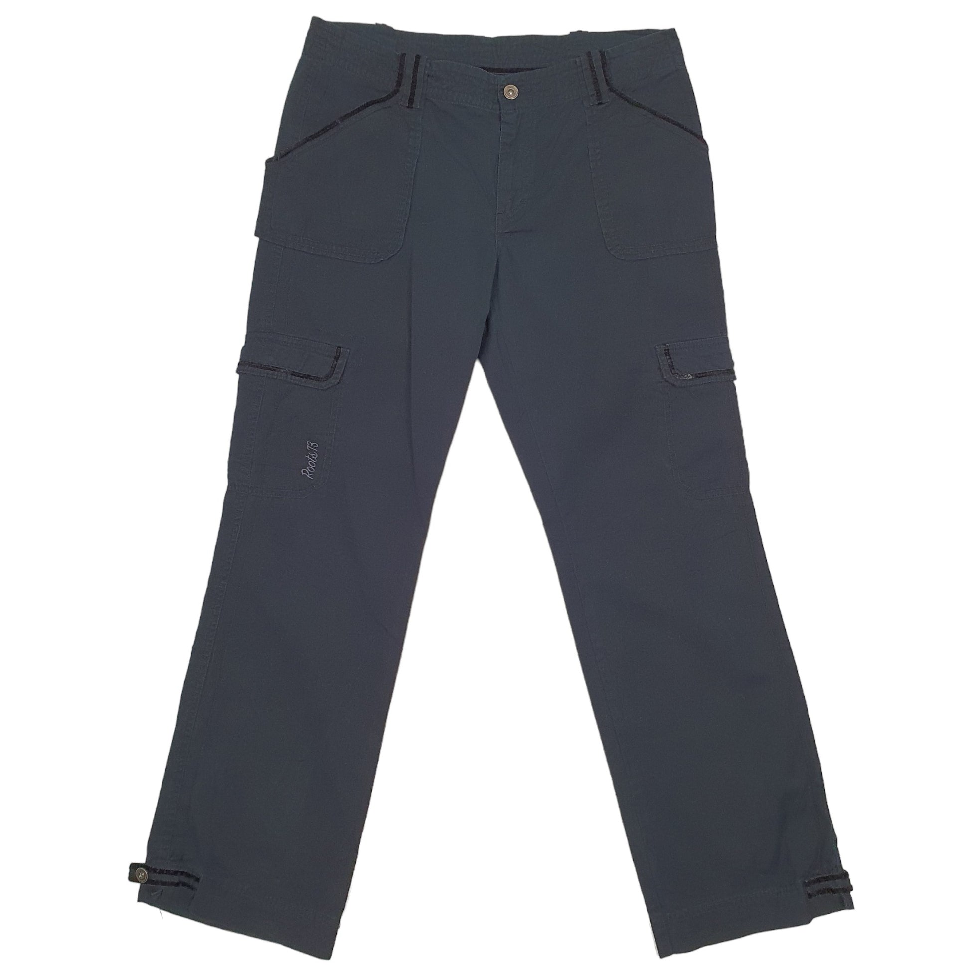 Womens Navy Roots 73 Combat Pants Cargo Trousers