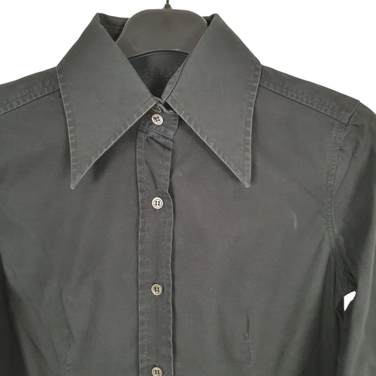 Dolce & Gabbana Long Sleeve Regular Fit Shirt Black