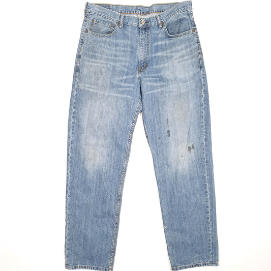 Levis 550 Relaxed Fit Jeans W36 L33 Blue