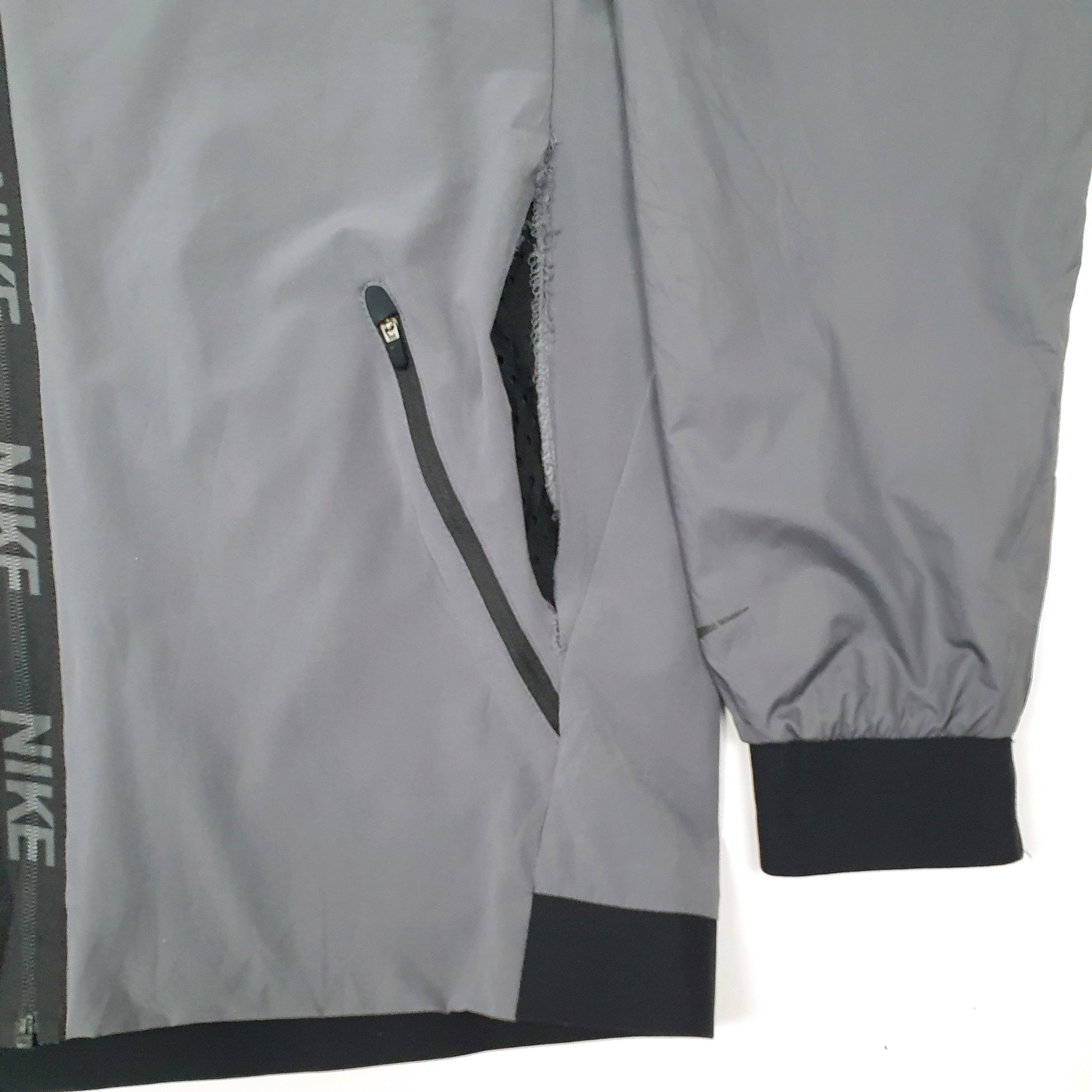 Mens Grey Nike Dri Fit USA College Wagner Lacrosse  Coat