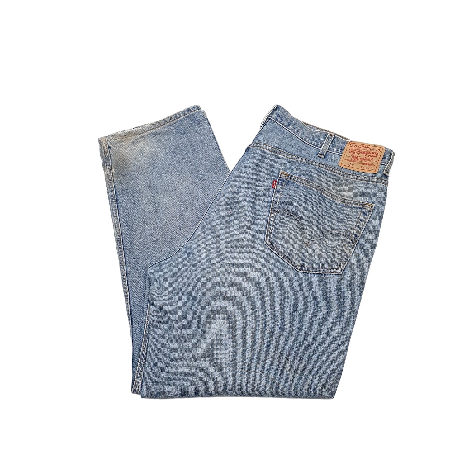 Levis 550 Relaxed Fit Jeans W46 L32 Blue
