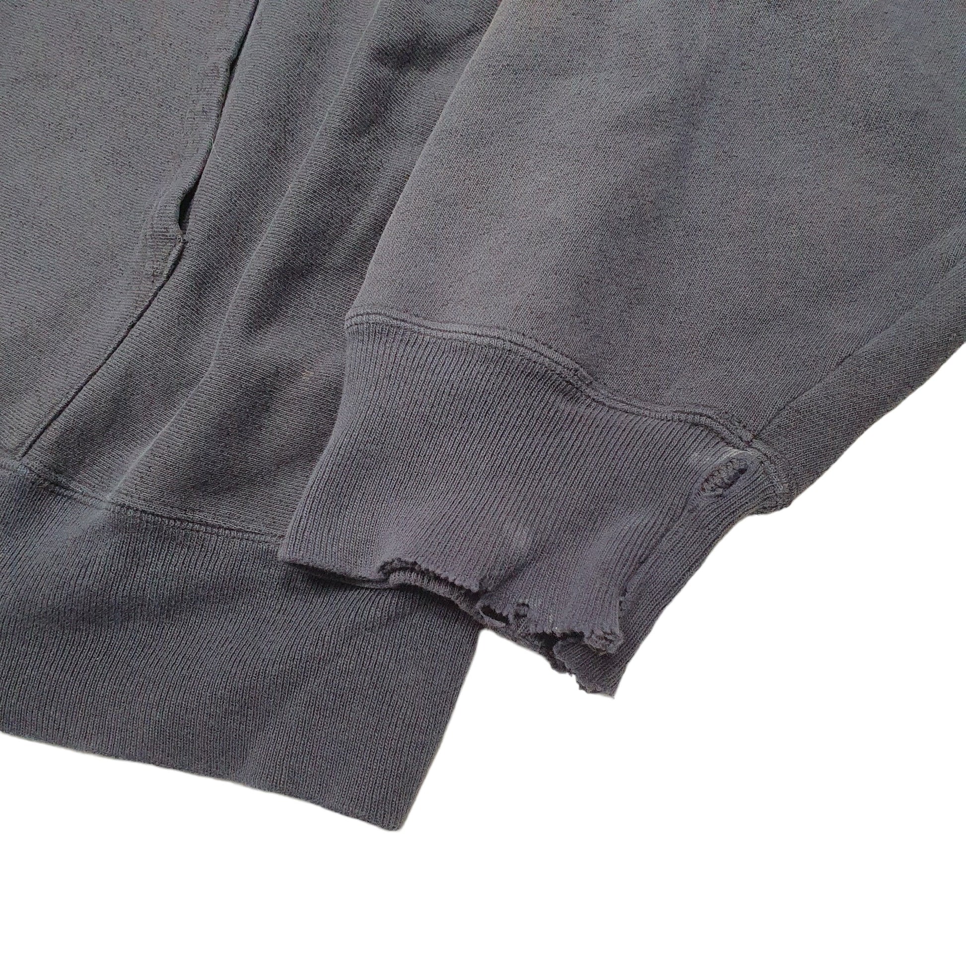 Mens Navy Champion Reverse Weave Zombie Response Team Hoodie Jumper