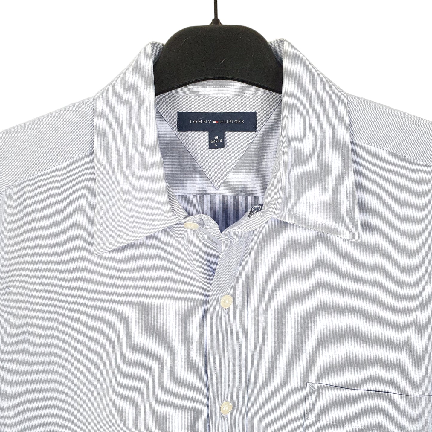 Tommy Hilfiger Long Sleeve Regular Fit Shirt Blue