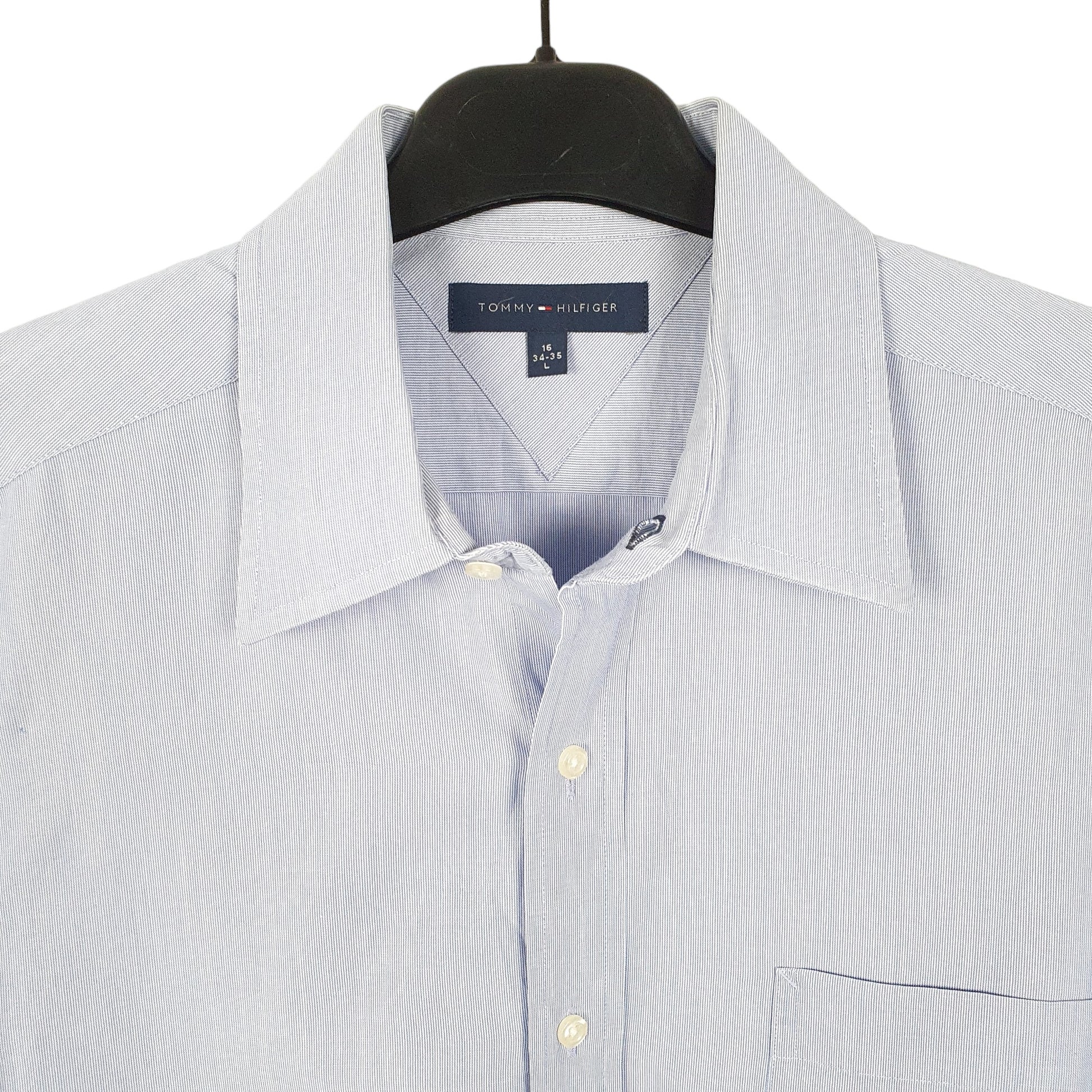 Tommy Hilfiger Long Sleeve Regular Fit Shirt Blue