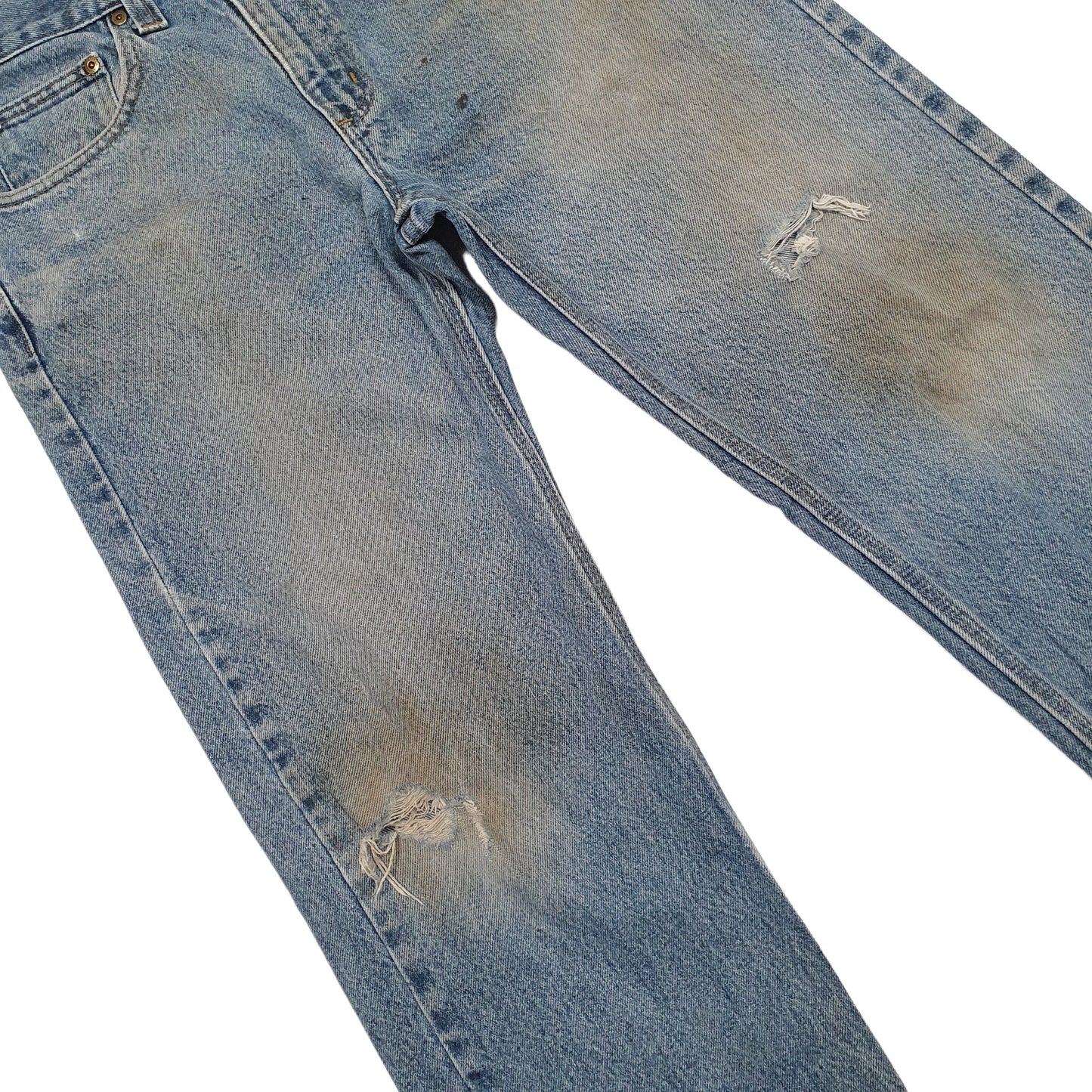 Mens Blue Carhartt  Carpenter JeansW32 L30