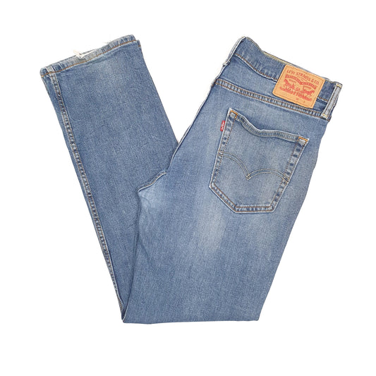 Levis 514 Straight Fit Jeans W34 L30 Blue