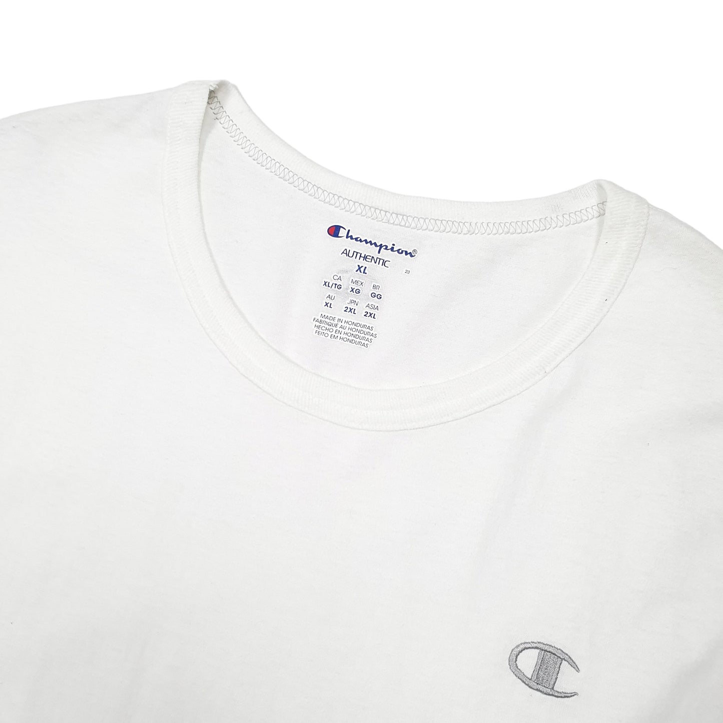 Champion Short Sleeve T Shirt White