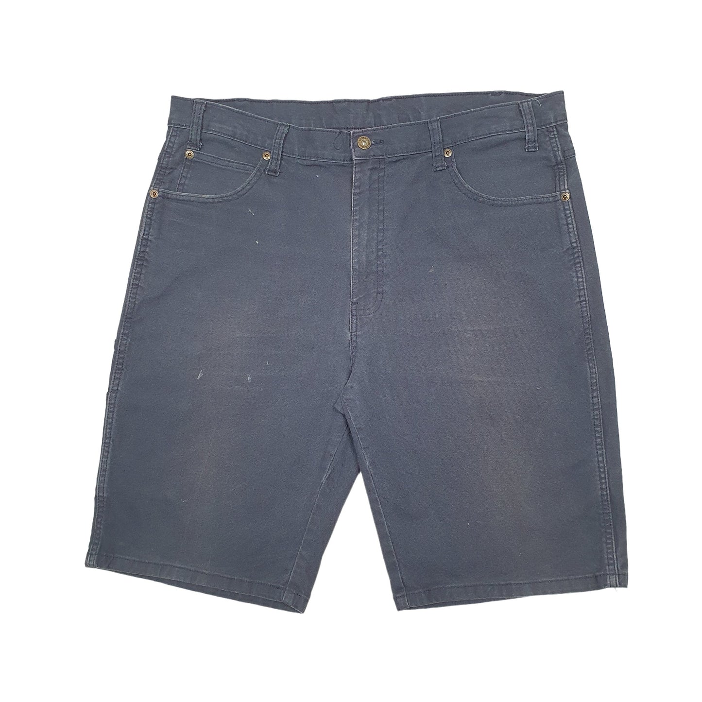 Mens Navy Dickies  Denim Shorts