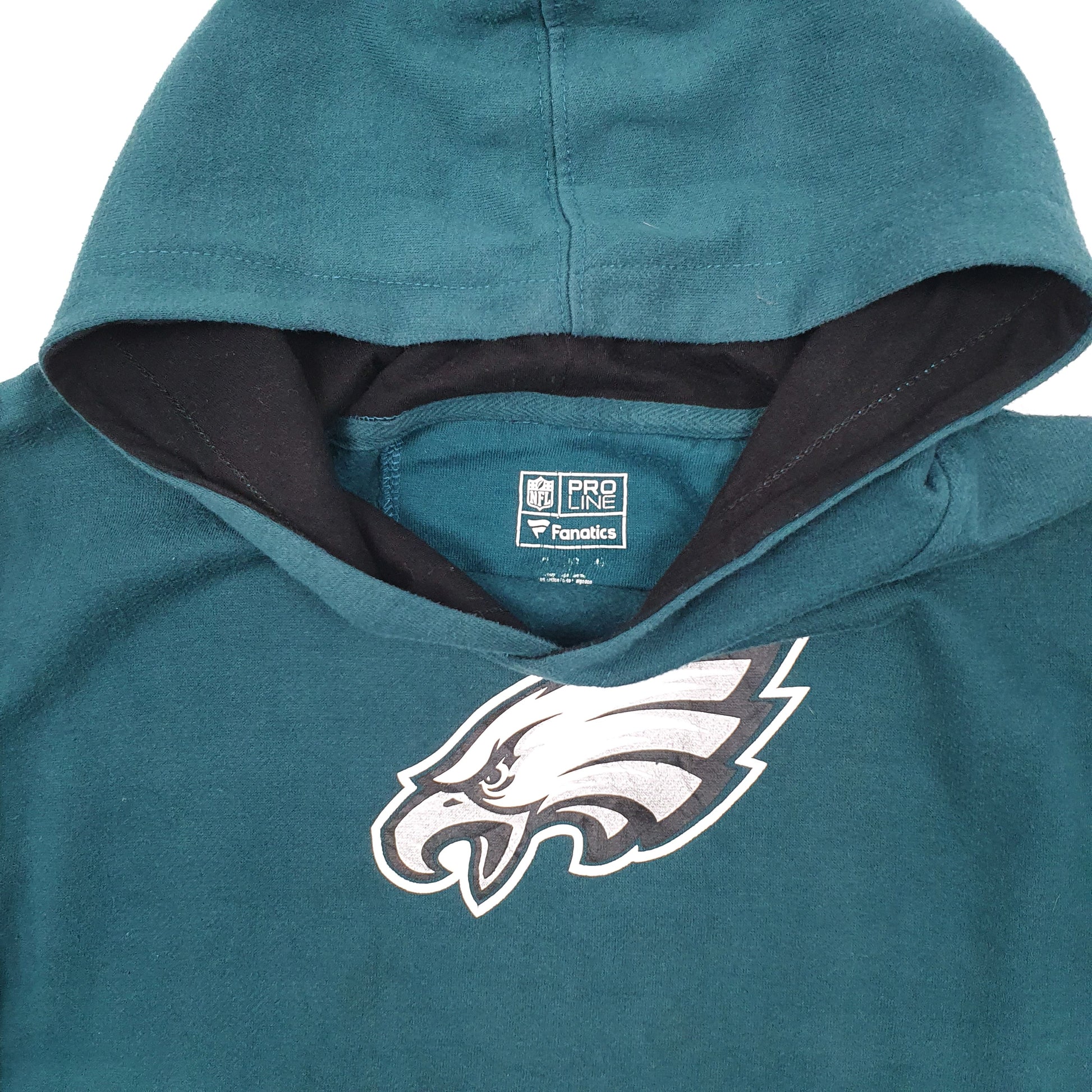 Mens Green NFL Philadelphia Eagles USA Football Hoodie Jumper