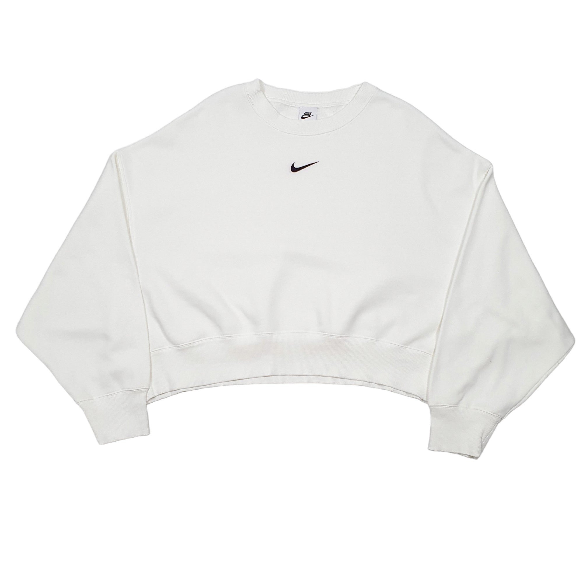 Nike cropped jumper best sale