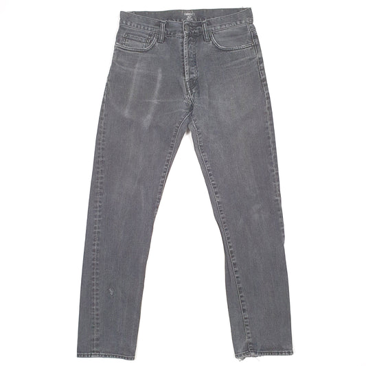 Carhartt Casual Tapered Fit WIP Jeans W30 L31 Grey