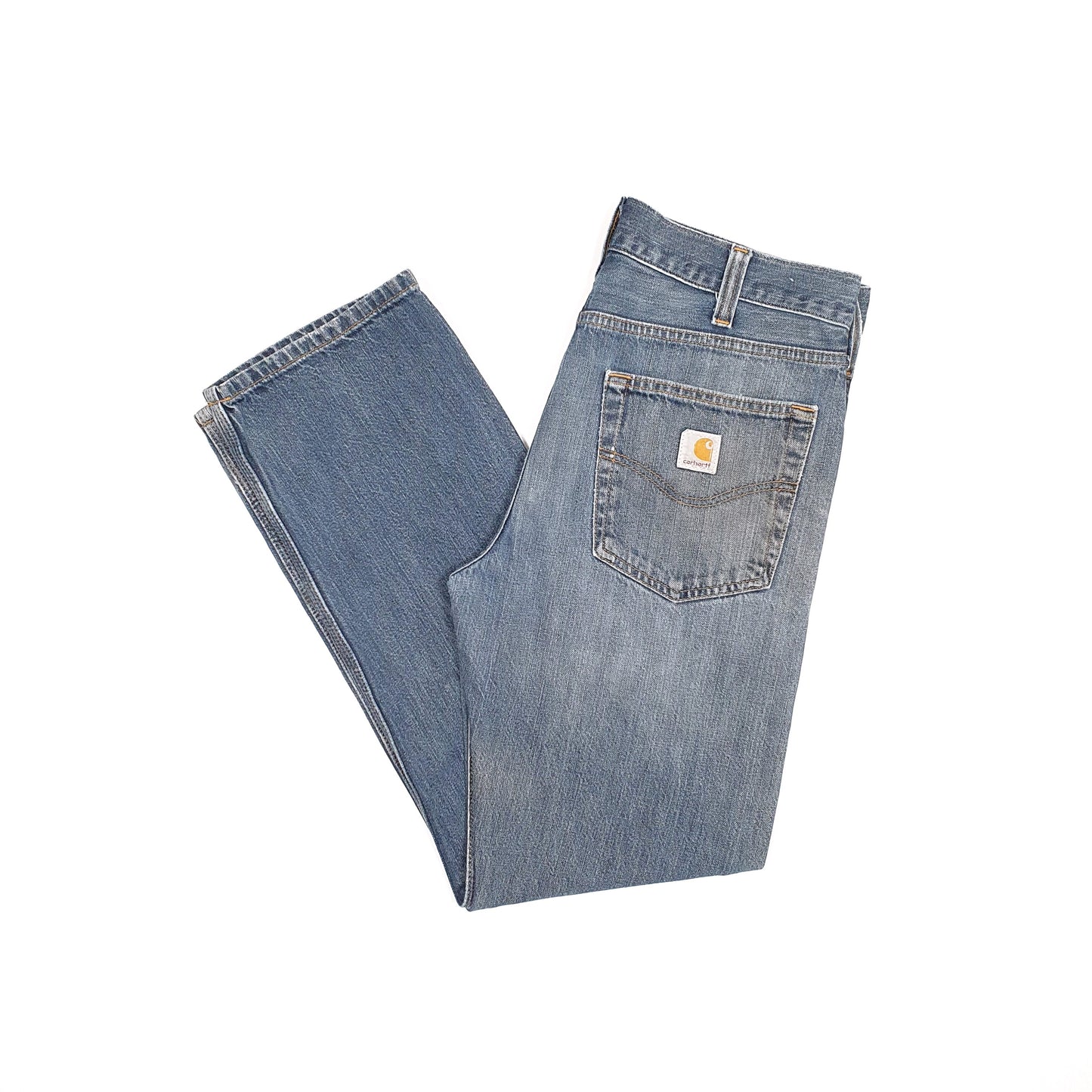 Carhartt Casual Straight Fit Jeans W32 L29 Blue