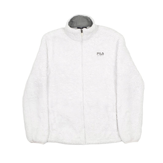 Fila Sport Full Zip Fleece L White