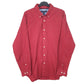 Red Tommy Hilfiger Long Sleeve Shirt