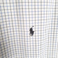 Ralph Lauren Long Sleeve Custom Fit Check Shirt White