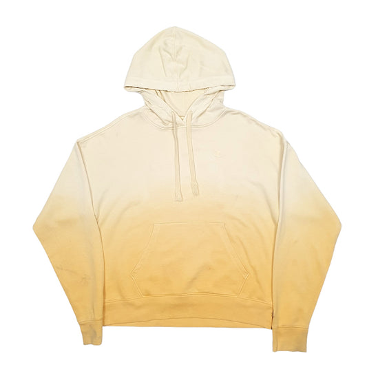 Mens Yellow Champion  Hoodie Jumper