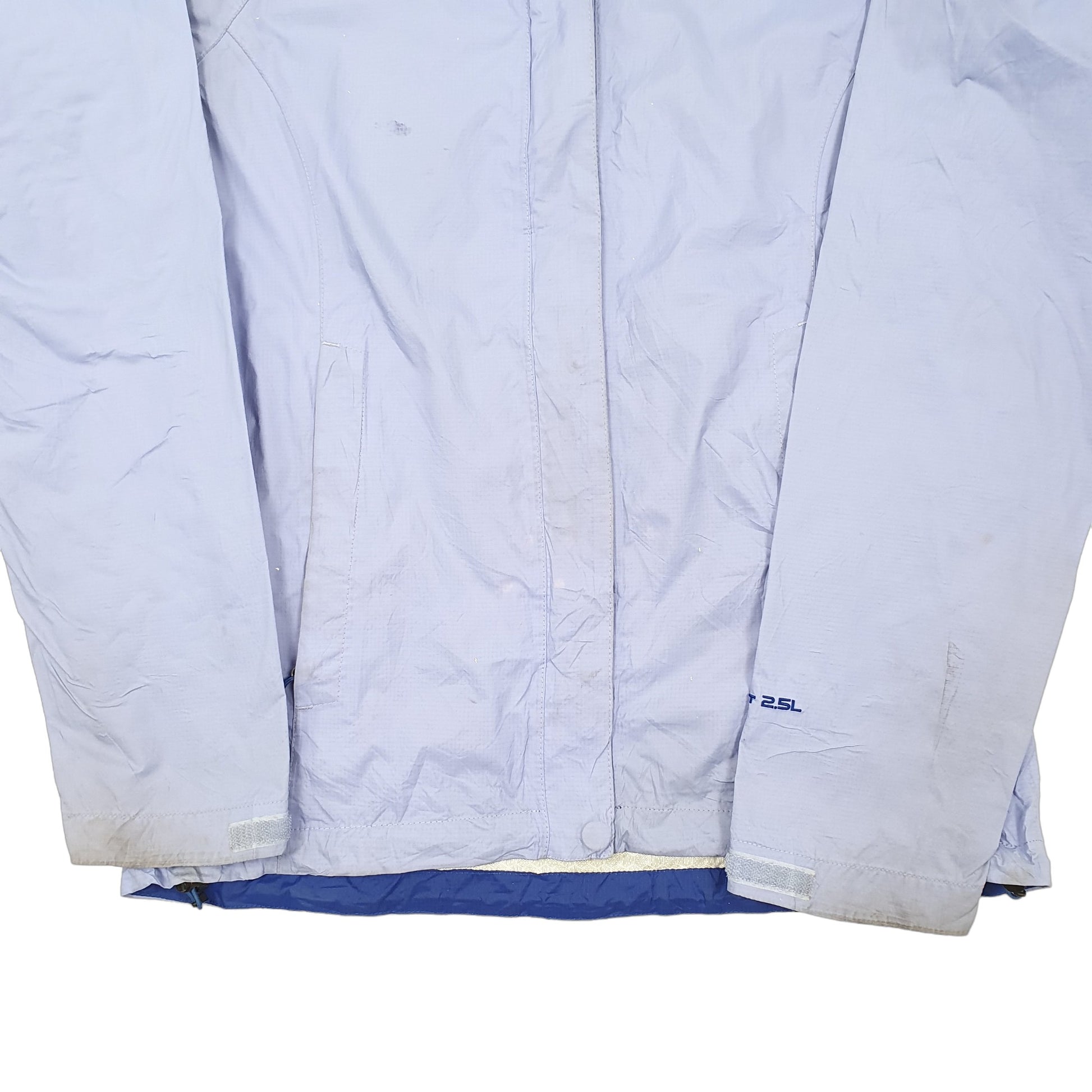 Womens Purple The North Face Hooded Rain Coat Coat