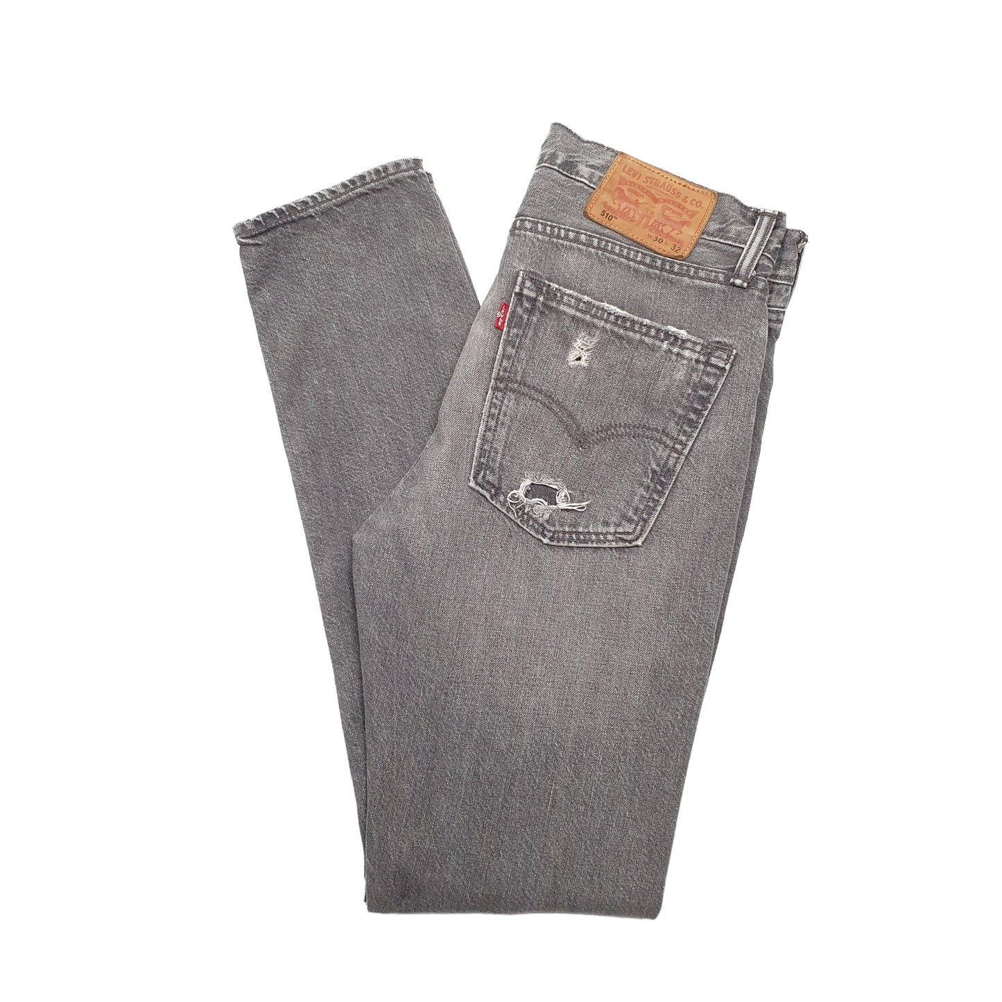 Levis 510 Skinny Fit Jeans W30 L32 Grey