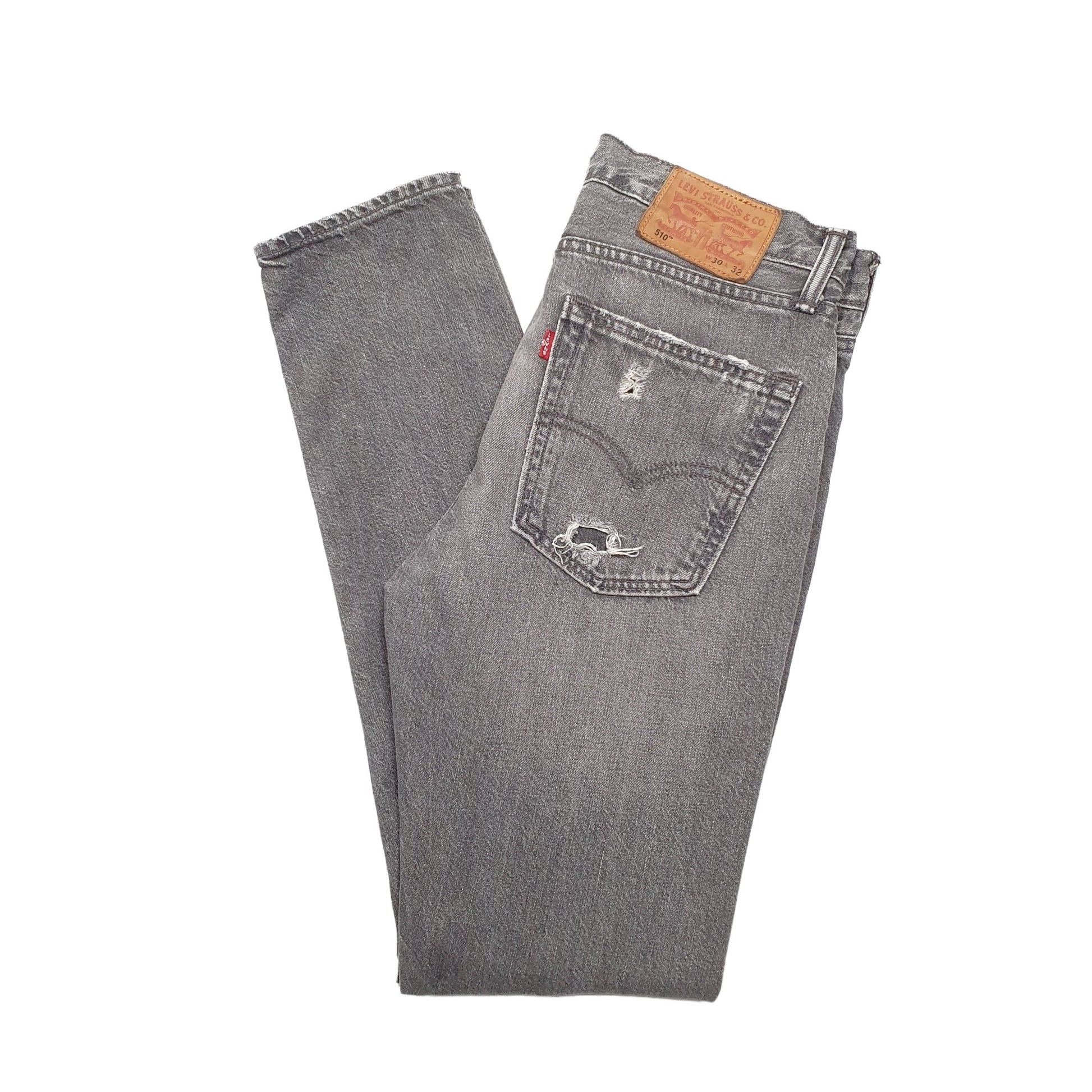 Levis 510 Skinny Fit Jeans W30 L32 Grey