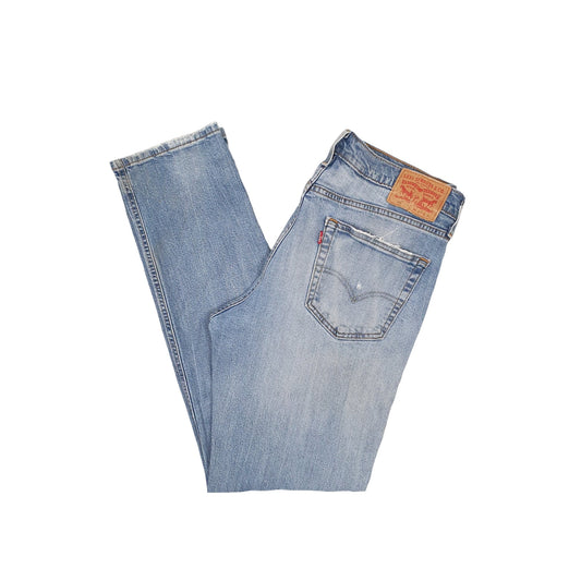 Levis 541 Tapered Fit Stretch Jeans W33 L34 Blue